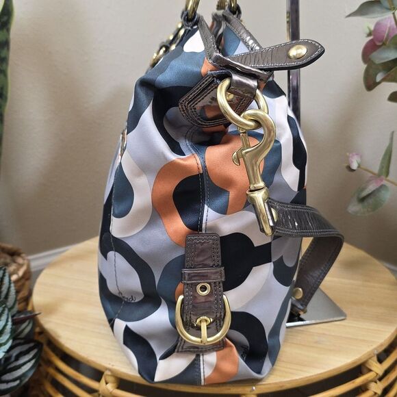 Coach RARE Julianne OP Art Tote/Satchel - Picture 6 of 16